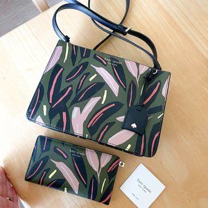 Kate spade Purse and Wallet Eva Modern Feather Crossbody